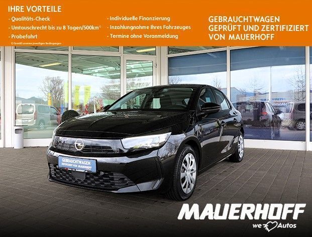 Schwarz Gebraucht 2024 Opel Corsa Basis Kleinwagen | 14.490 € (Guter Preis) - Bild 1/4