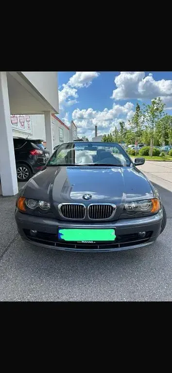 Gebraucht BMW 320 Cabriolet 170 PS (125 kW) 2003 Grau Cabrio