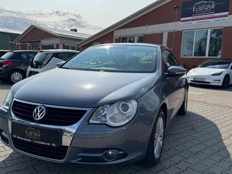 Grau Gebraucht 2010 VW Eos Sport Cabrio | 4.599 € (Fairer Preis) - Bild 1/4