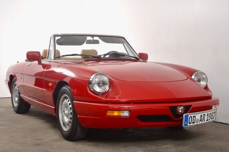 Rot Gebraucht 1991 Alfa Romeo Spider Cabrio | 35.900 € - Bild 1/4