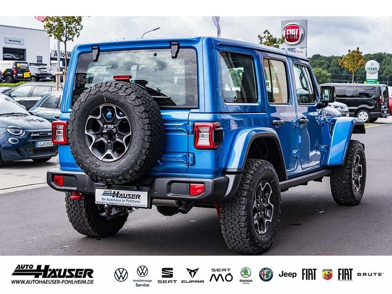 Gebraucht Jeep Wrangler Rubicon 271 PS (199 kW) 2024 Blau SUV