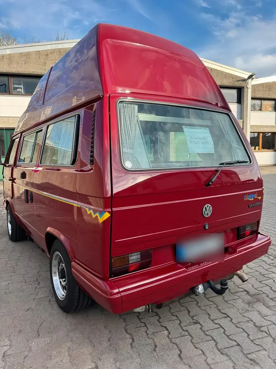 Gebraucht VW T3 California 69 PS (50 kW) 1990 Rot Van