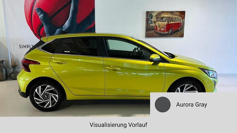 Neu Hyundai i20 GO! 100 PS (73 kW) 2025 Aurora gray pearl Kleinwagen