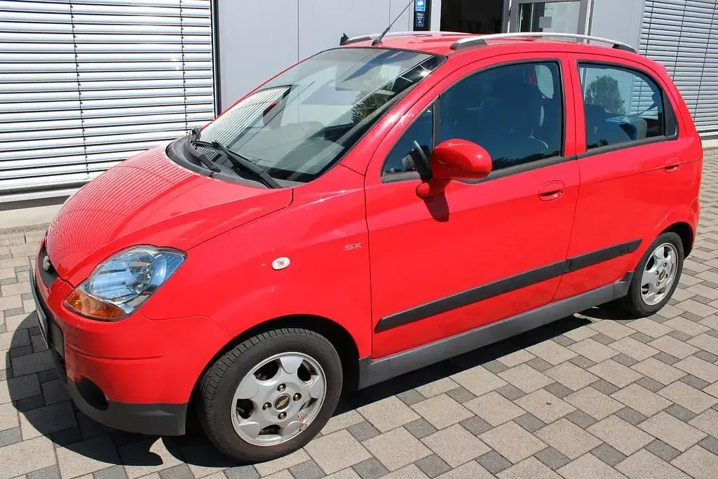 Gebraucht Chevrolet Matiz SX 67 PS (49 kW) 2009 Rot Kleinwagen