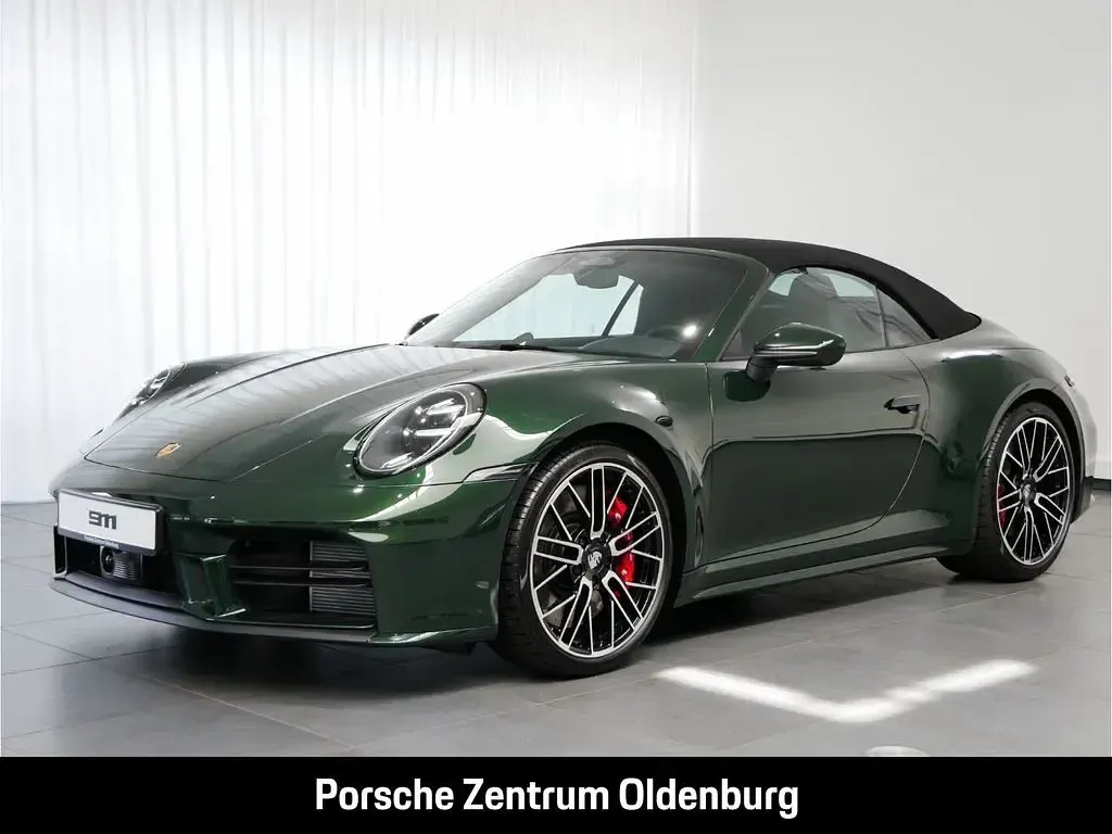 Neu Porsche 911 Carrera S Cabriolet 480 PS (353 kW) 2026 Gruen Cabrio