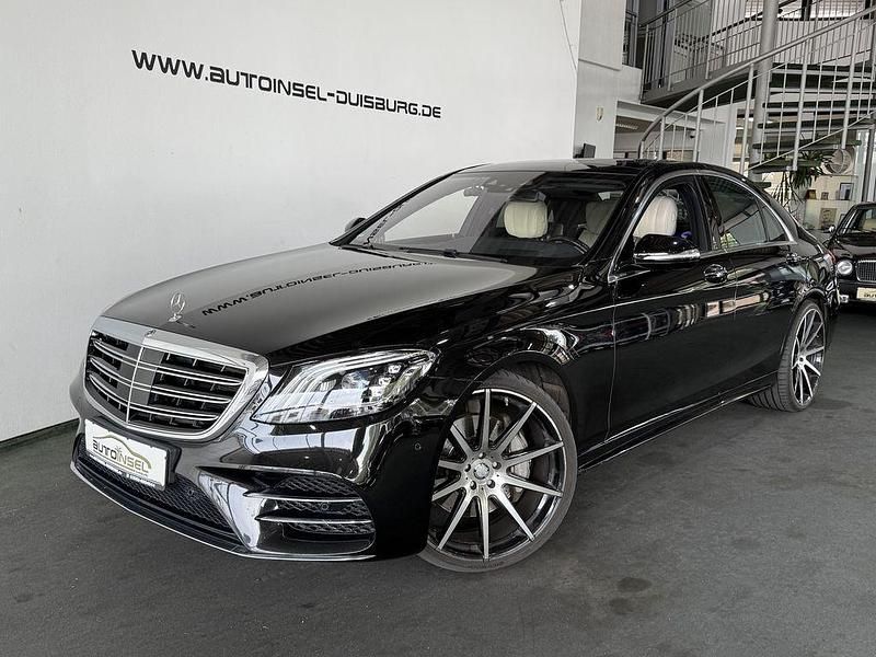 Schwarz Gebraucht 2020 Mercedes S350 AMG Limousine | 62.850 € (Fairer Preis) - Bild 1/4