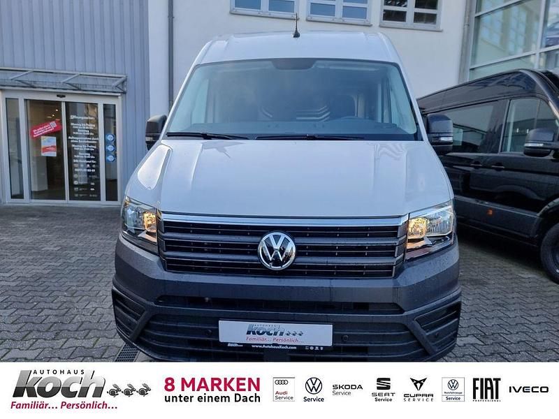["weiß", "candyweiß"] Gebraucht 2023 VW Crafter S Van | 36.690 € (Fairer Preis) - Bild 1/4