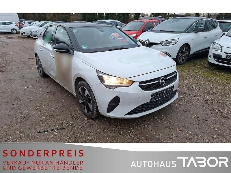 Gebraucht Opel Corsa-e Edition 100 kW (136 PS) 2020 Schneeweiss/olympic/summit whi Kleinwagen