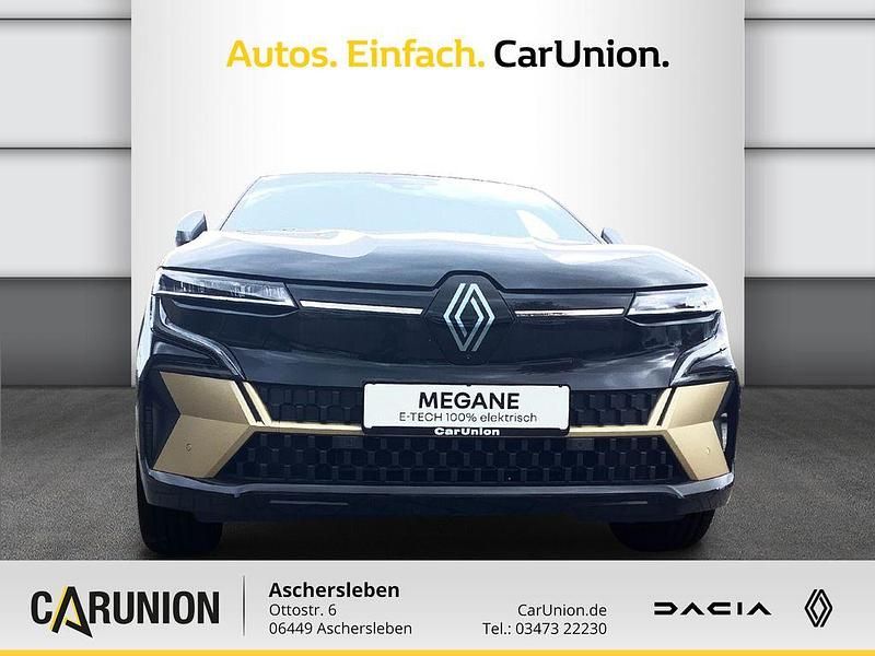 Gebraucht Renault Megane E-Tech Iconic 160 kW (218 PS) 2024 Black pearlschwarz metallic, dolomitgrau Limousine