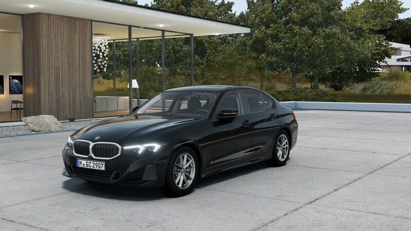 Schwarz uni Neu 2024 BMW 320 Limousine | 40.559 € - Bild 1/4