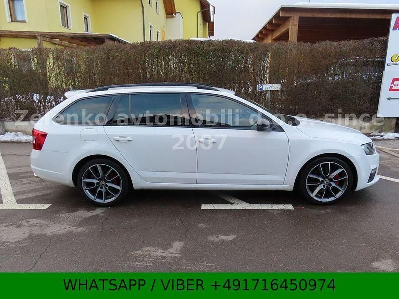 Gebraucht Skoda Octavia RS 184 PS (135 kW) 2016 Weiß Kleinwagen