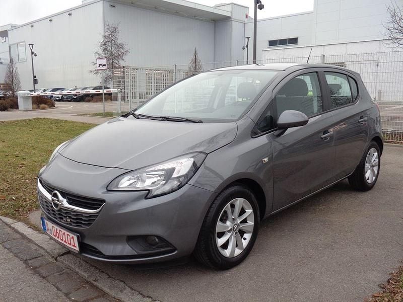 Grau Gebraucht 2016 Opel Corsa drive Limousine | 7.399 € (Fairer Preis) - Bild 1/4
