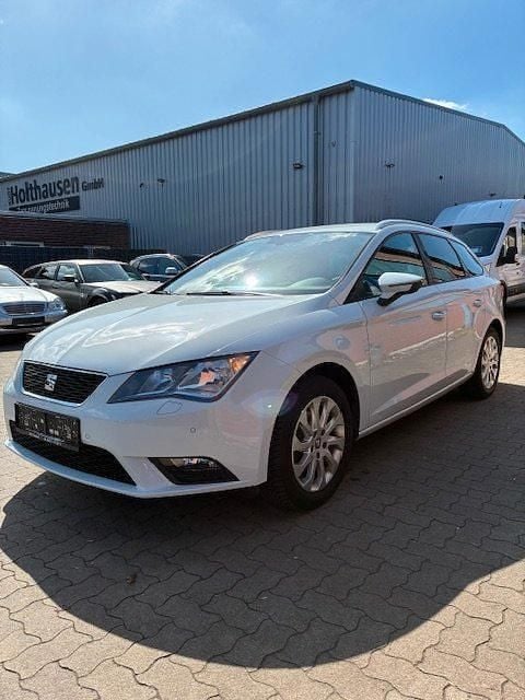 Gebraucht Seat Leon 104 PS (76 kW) 2015 Weiß Kombi