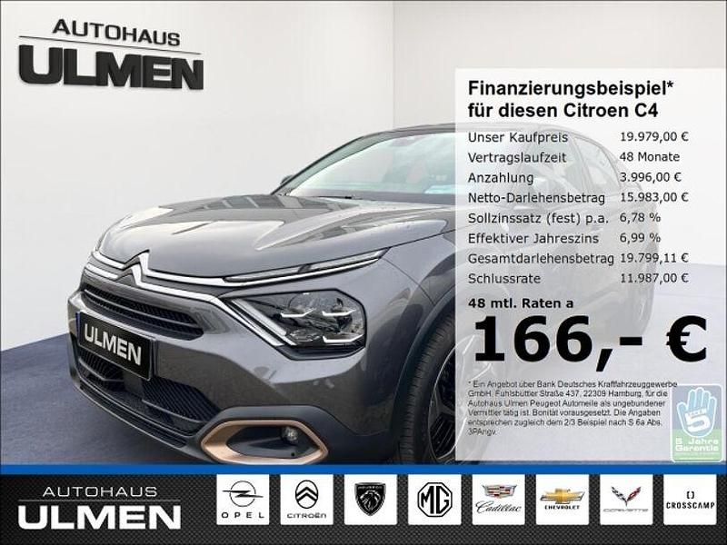 Grau Gebraucht 2023 Citroën C4 PureTech Limousine | 19.979 € (Fairer Preis) - Bild 1/4