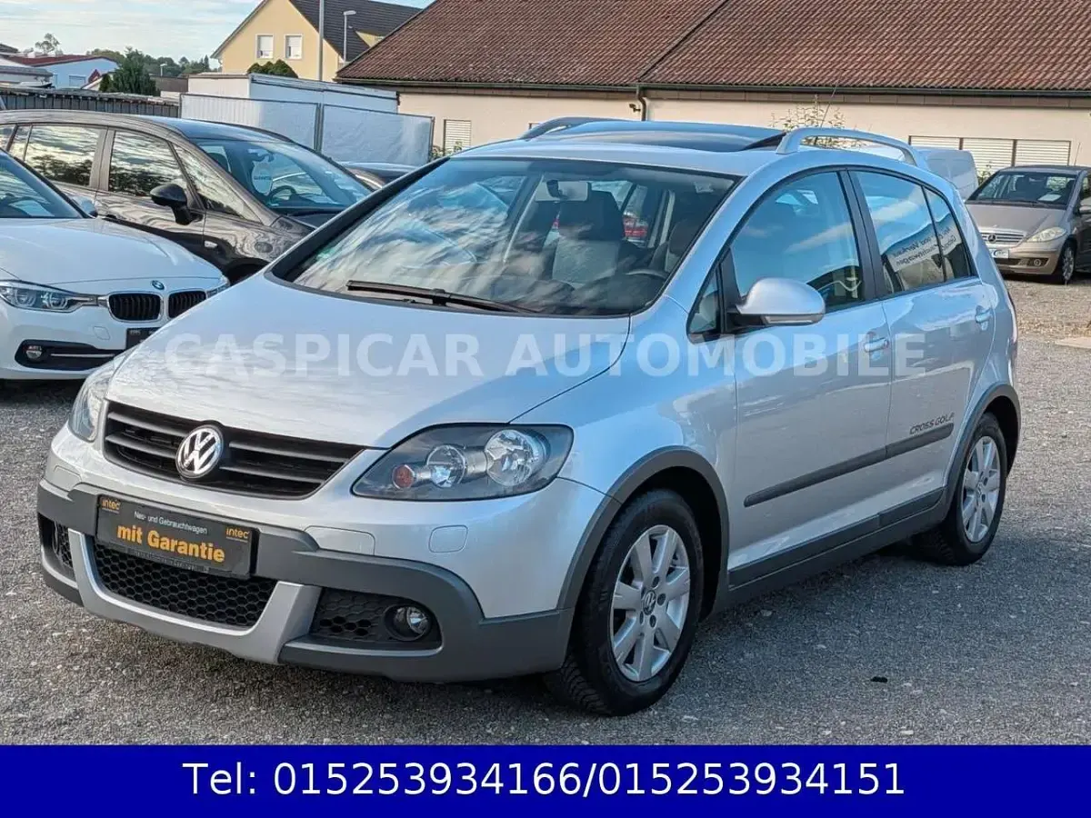 Gebraucht VW Golf Plus Cross 140 PS (102 kW) 2007 Silber Van / Kleinbus