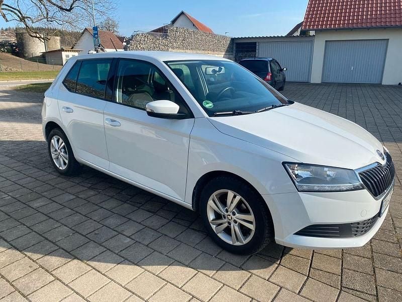 Gebraucht Skoda Fabia 60 PS (44 kW) 2020 Weiß Kleinwagen