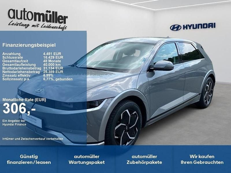 Galactic grey / met Gebraucht 2022 Hyundai Ioniq 5 Techniq SUV | 29.770 € (Guter Preis) - Bild 1/4