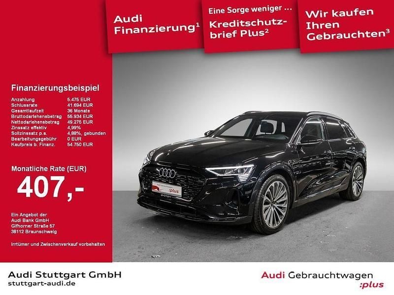 Mythosschwarz Gebraucht 2023 Audi Q8 e-tron Advanced SUV | 53.950 € (Guter Preis) - Bild 1/2