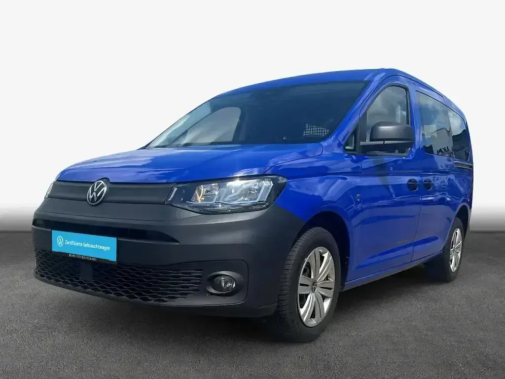 Gebraucht VW Caddy Maxi 122 PS (89 kW) 2022 Blau Van / Kleinbus