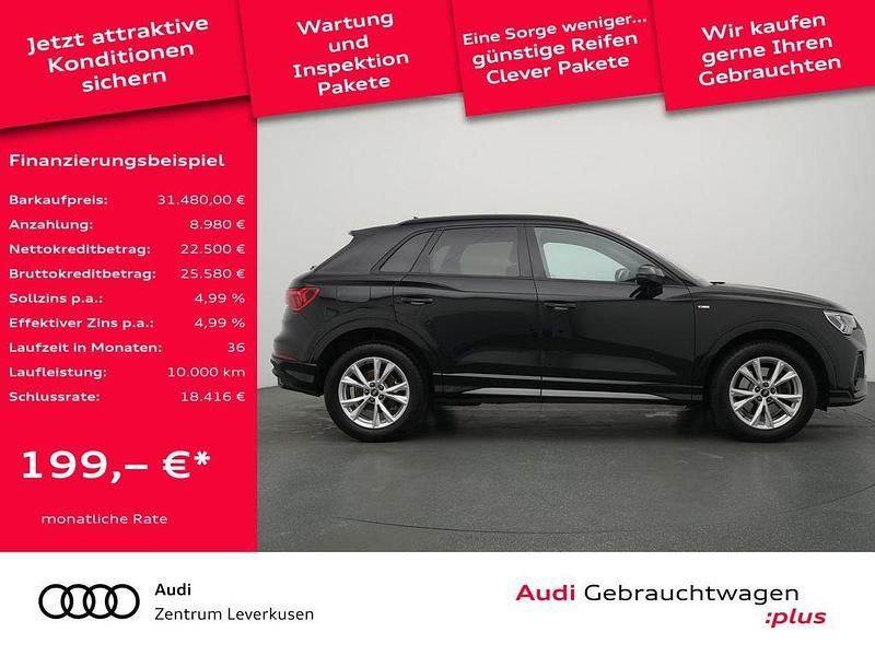 Gebraucht Audi Q3 S-Line 245 PS (180 kW) 2022 Mythosschwarz metallic SUV