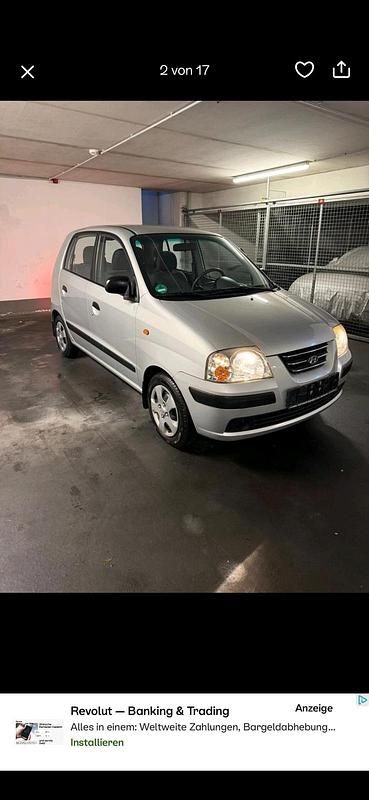 Gebraucht Hyundai Atos 58 PS (42 kW) 2006 Silber Kleinwagen