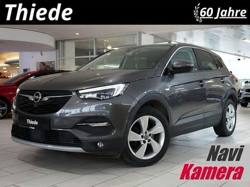 Gebraucht Opel Grandland X Dynamic 125 PS (91 kW) 2018 Mondstein grau metallic SUV