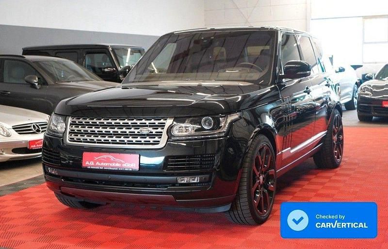 Schwarz Gebraucht 2017 Land Rover Range Rover Vogue SUV | 44.950 € (Superpreis) - Bild 1/4