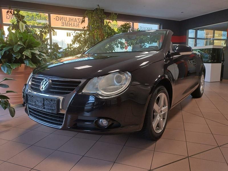 Schwarz Gebraucht 2007 VW Eos Cabrio | 3.990 € - Bild 1/4
