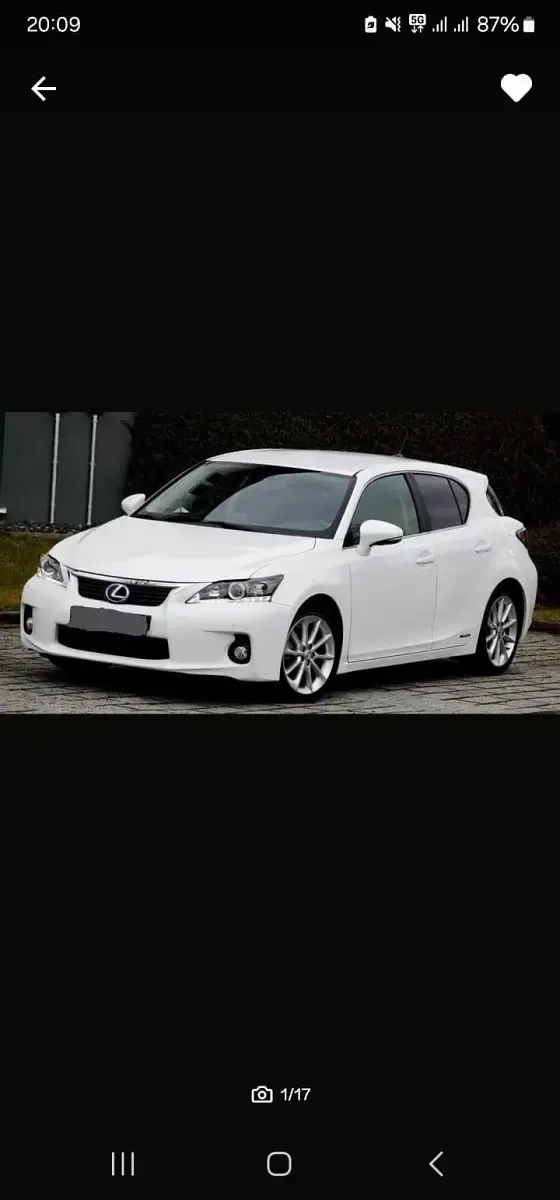 Gebraucht Lexus CT200h 96 PS (70 kW) 2011 Weiß Kombi