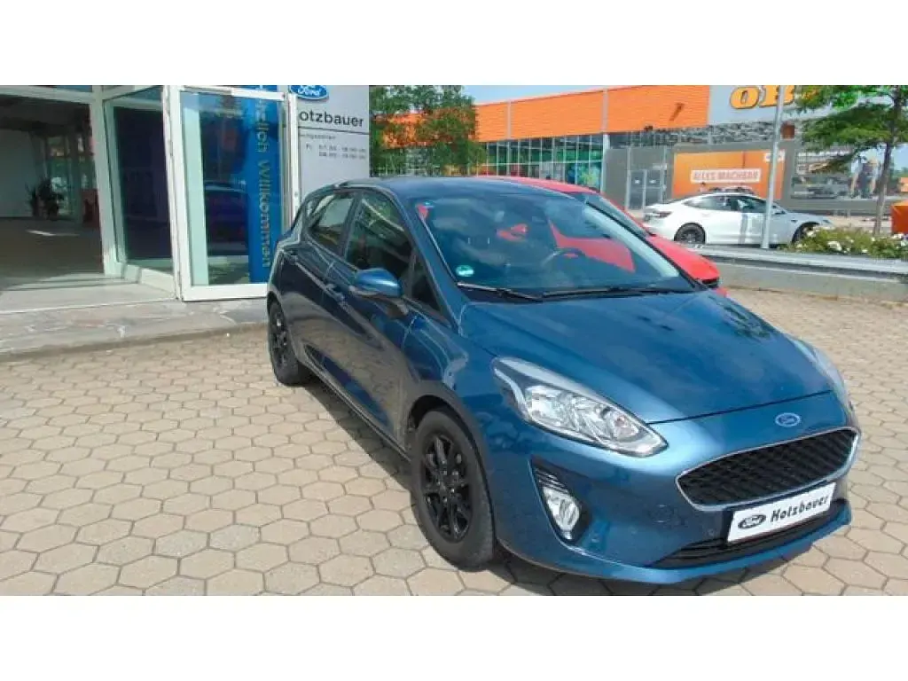 Gebraucht Ford Fiesta Cool & Connect 101 PS (74 kW) 2020 Blau Kleinwagen