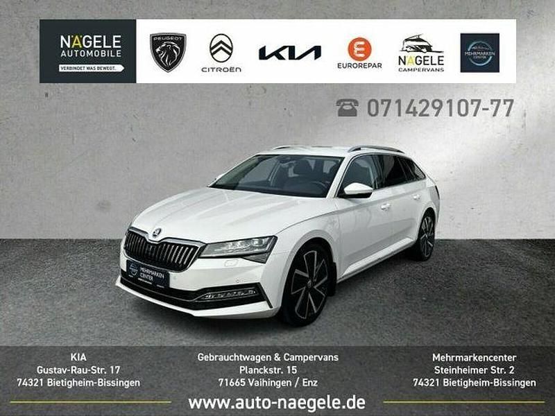 Weiß Gebraucht 2020 Skoda Superb LAURIN & KLEMENT Kombi | 23.800 € (Fairer Preis) - Bild 1/3