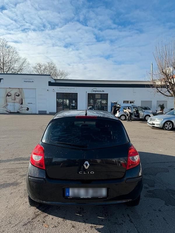 Gebraucht Renault Clio III 75 PS (55 kW) 2009 Schwarz Kleinwagen