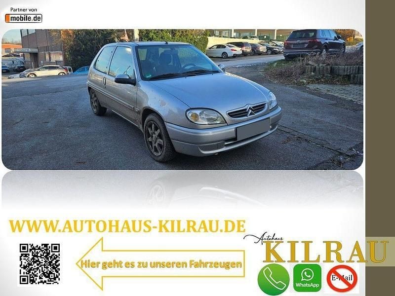 Grau Gebraucht 2000 Citroën Saxo Kleinwagen | 499 € (Superpreis) - Bild 1/3