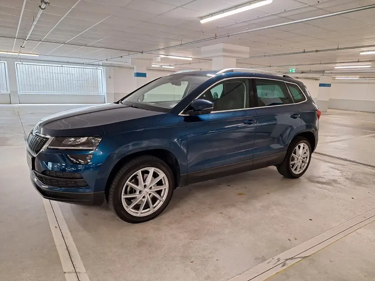 Gebraucht Skoda Karoq Style 150 PS (110 kW) 2018 Blau SUV