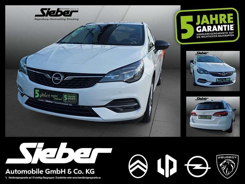 Schneeweiss/summitwhite/arctic Gebraucht 2021 Opel Astra Edition Kombi | 14.990 € (Fairer Preis) - Bild 1/4
