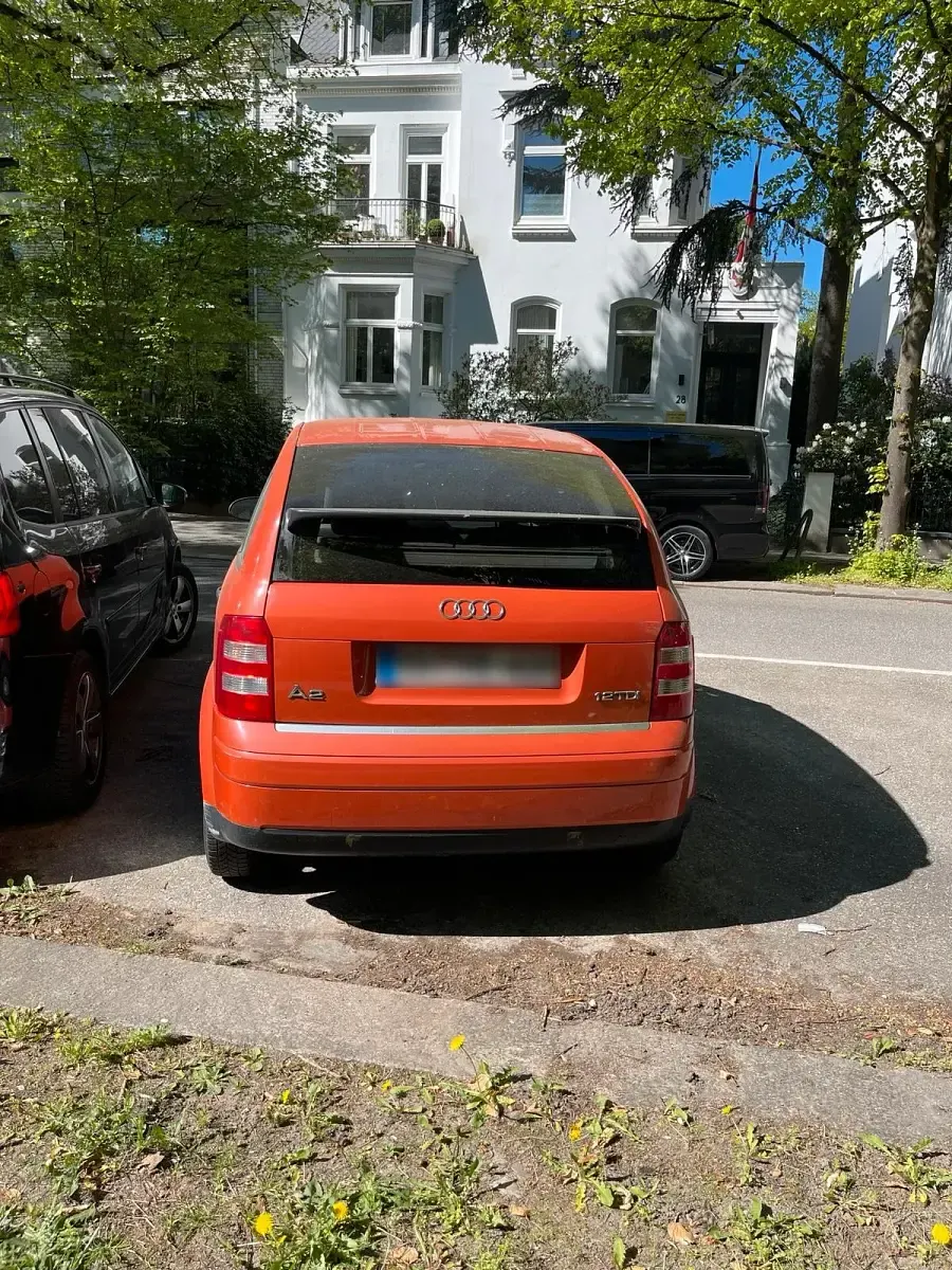 Gebraucht Audi A2 61 PS (44 kW) 2001 Orange Kleinwagen