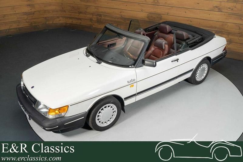 Weiß Gebraucht 1988 Saab 900 Cabriolet Cabrio | 29.950 € - Bild 1/4