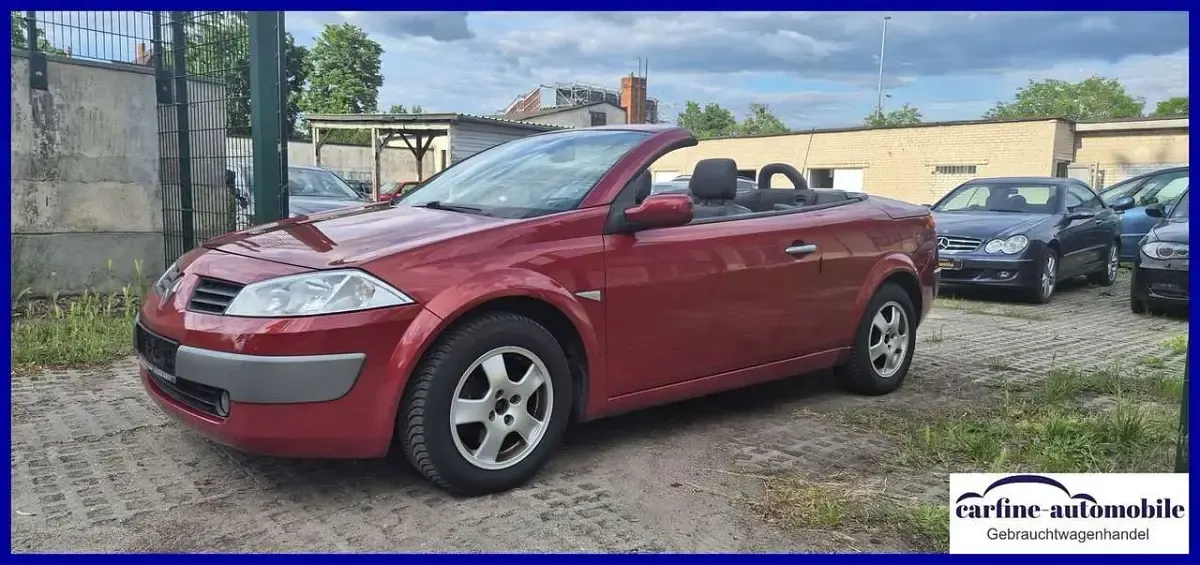Gebraucht Renault Mégane Cabriolet 113 PS (83 kW) 2005 Bordeauxrotmetallic Cabrio