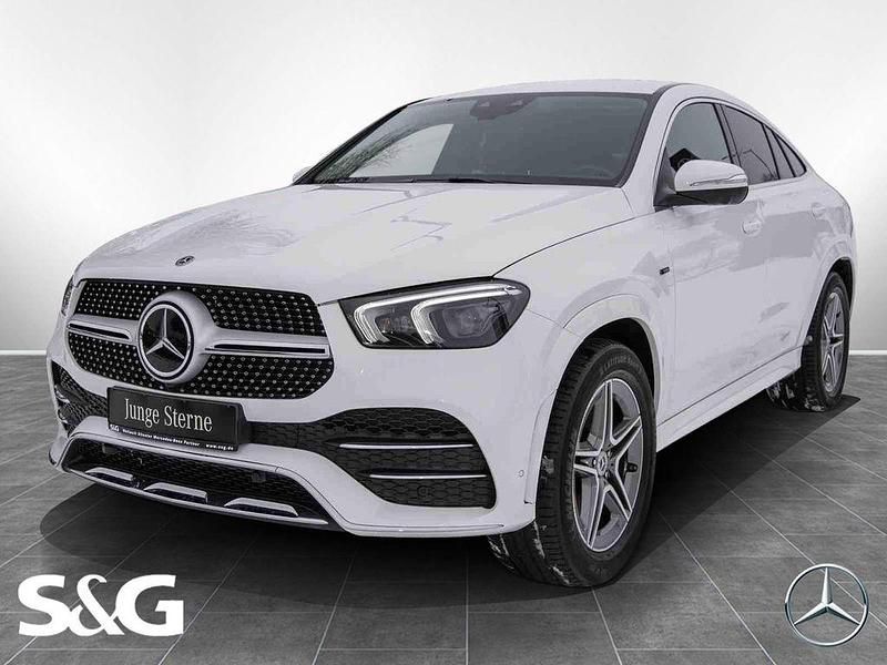 Gebraucht Mercedes GLE350 AMG 194 PS (142 kW) 2021 Unilack polarweiß Coupé
