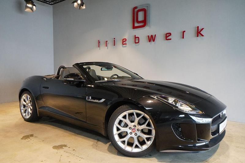 Schwarz Gebraucht 2015 Jaguar F-Type Cabrio | 38.941 € (Fairer Preis) - Bild 1/3