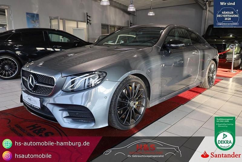 Selenitgrau lack Gebraucht 2019 Mercedes E220 AMG line Coupé | 35.900 € (Fairer Preis) - Bild 1/4