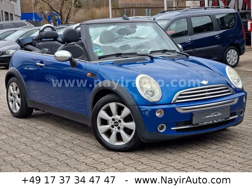 Gebraucht Mini Cooper Cabriolet 116 PS (85 kW) 2006 Blau Cabrio