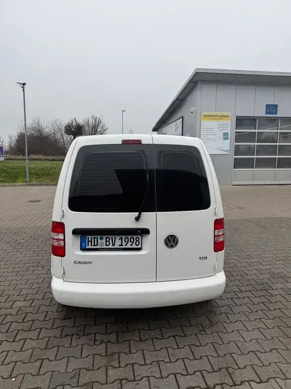 Gebraucht VW Caddy 102 PS (75 kW) 2014 Weiß Van / Kleinbus