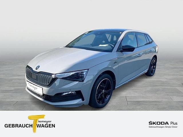 Stahlgrau Gebraucht 2022 Skoda Scala Monte Carlo Kleinwagen | 18.660 € (Guter Preis) - Bild 1/4