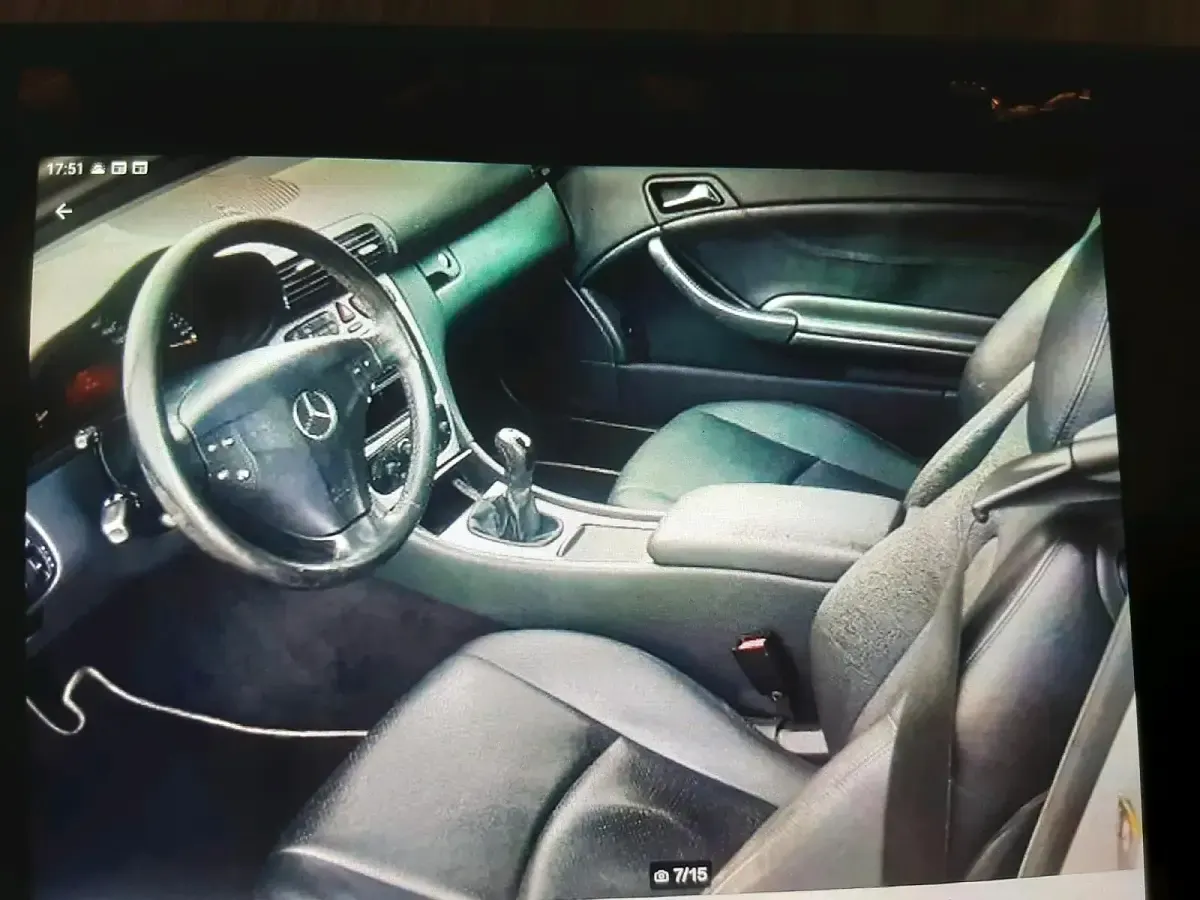 Gebraucht Mercedes C180 148 PS (108 kW) 2003 Silber Coupé