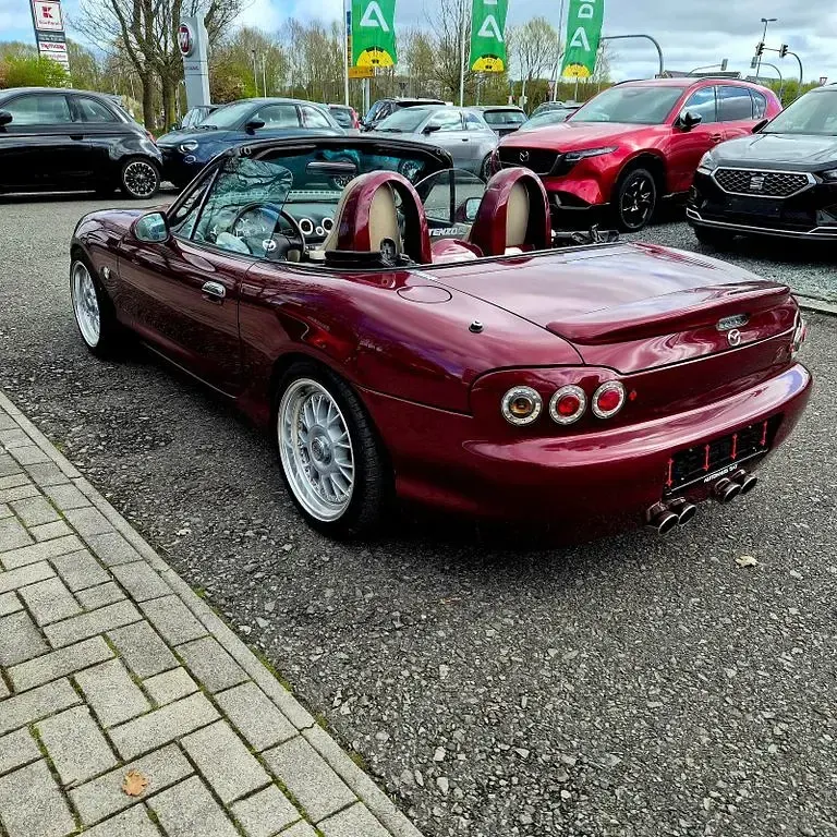 Gebraucht Mazda MX5 110 PS (80 kW) 2003 Grün Cabrio