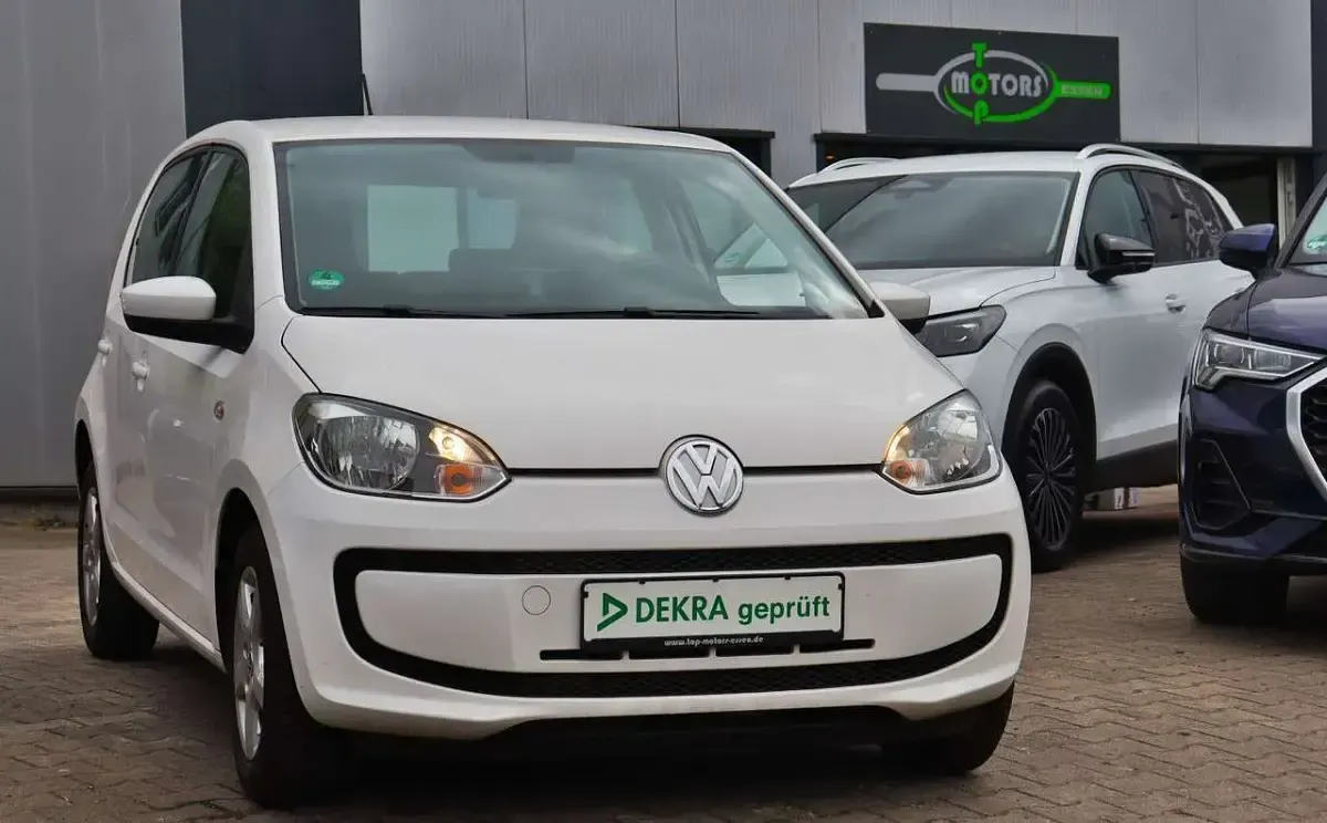 Gebraucht VW up! move up! 75 PS (55 kW) 2014 Weiß Kleinwagen