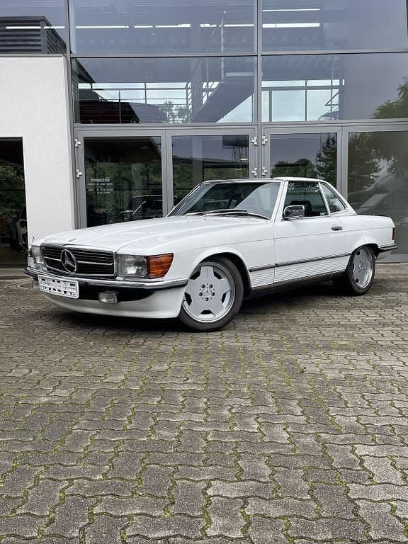 Weiß Gebraucht 1988 Mercedes SL500 Cabrio | 38.900 € - Bild 1/4