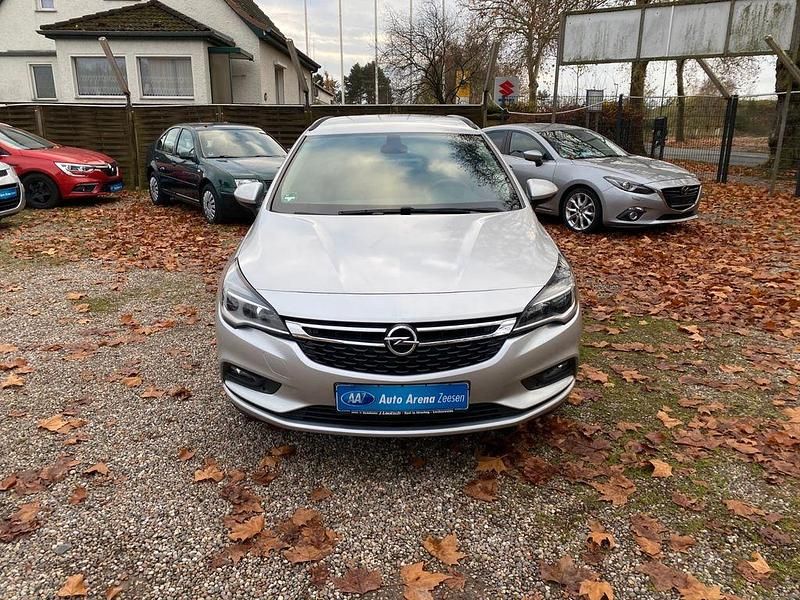 Gebraucht Opel Astra Edition 105 PS (77 kW) 2018 Silber Kombi