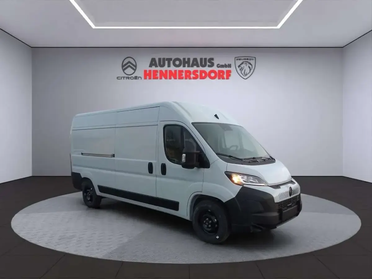 Neu Citroën Jumper 140 PS (102 kW) 2025 Weiß Van / Kleinbus